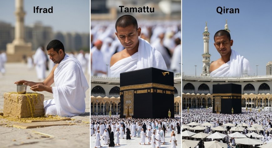 Haccın Çeşitleri: İfrad, Temettu ve Kıran Hacları